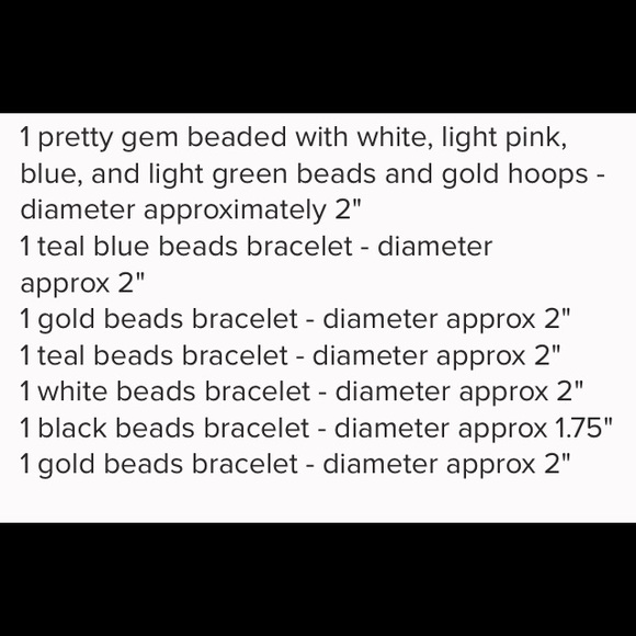 Sold NWT 7 Bracelets BundLe💖 - Picture 4 of 8